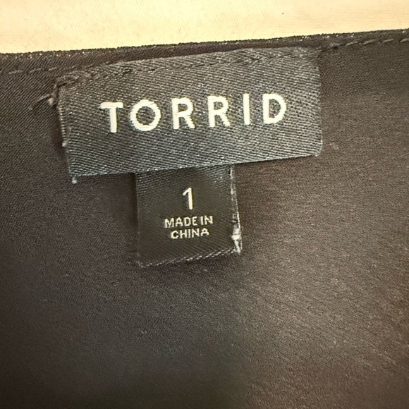 Torrid Womens Size 1 Georgette Layered Swing Cami - Picture 8 of 10